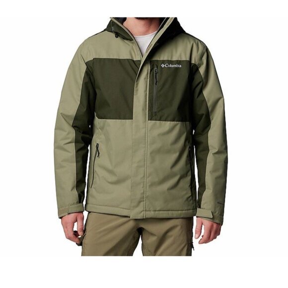 Columbia Green Tipton Peak III Omni Heat Insulated Jacket Men’s XLT Big & Tall - Picture 2 of 9